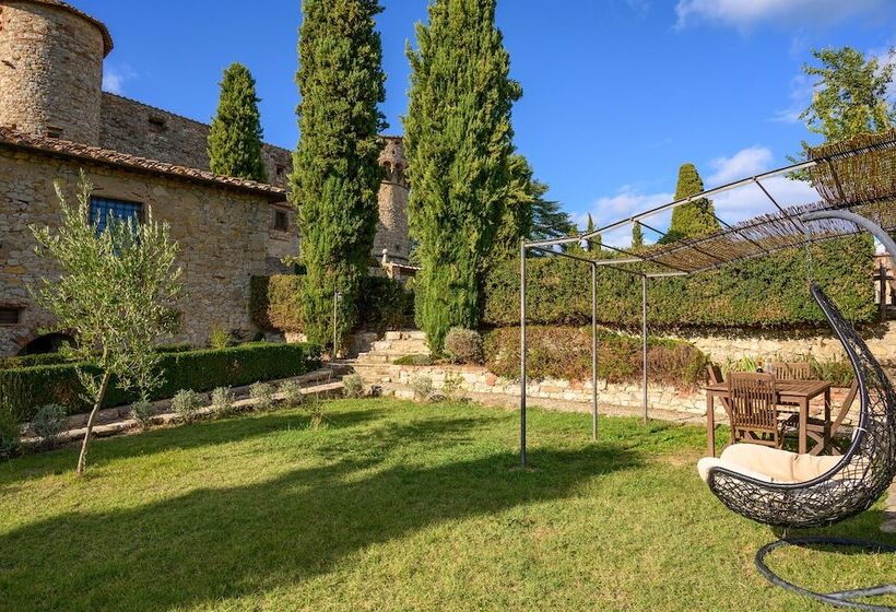 בית מלון כפרי Castello Di Meleto