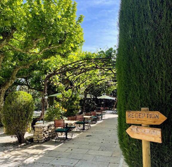 בית מלון כפרי Hôtel Le Mas Des Grès & Restaurant Sous Les Platanes