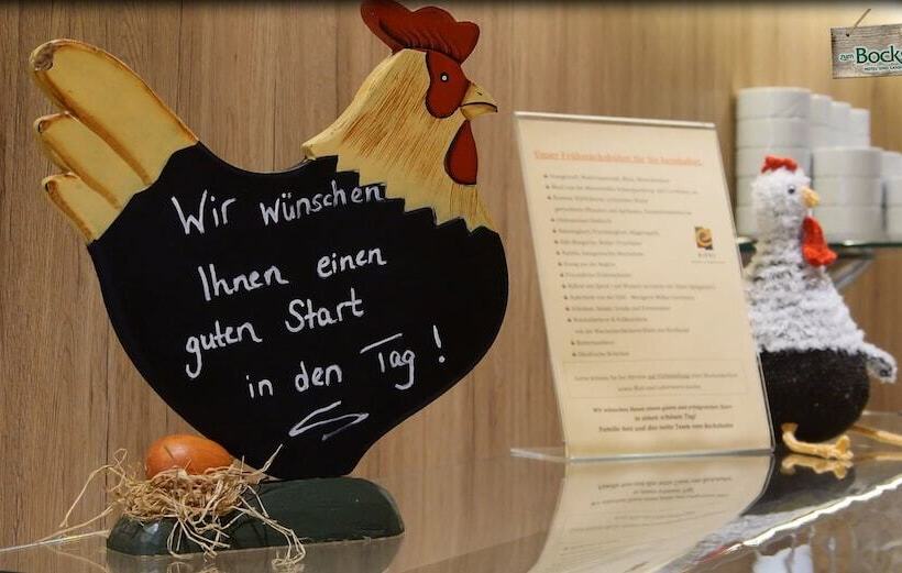 בית מלון כפרי Und Landgasthof Zum Bockshahn