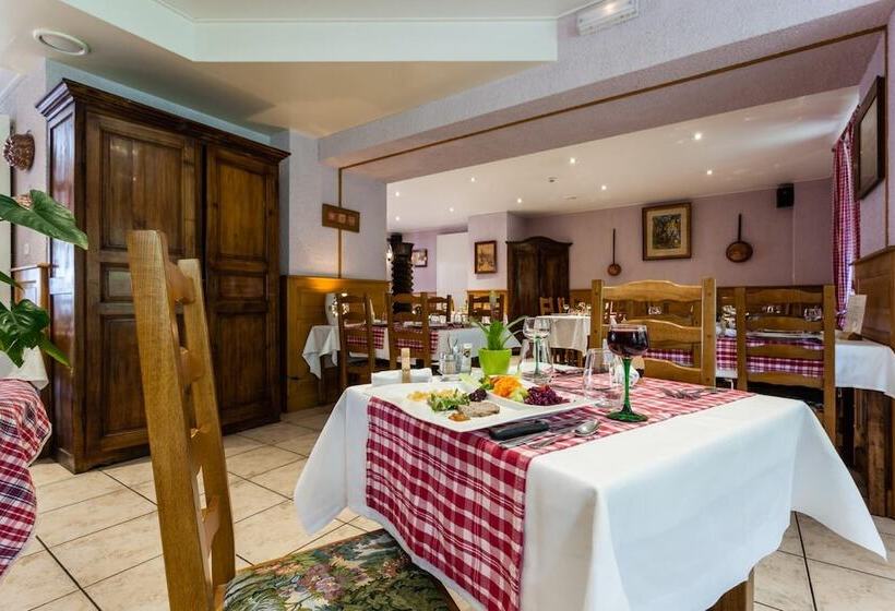 酒店 Logis Hôtel Restaurant De La Poste Et Spa De Montagne