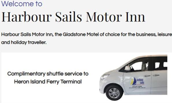 فندق على الطريق Harbour Sails Motor Inn