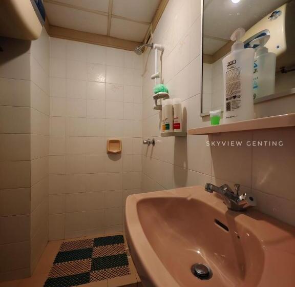 تختخواب و صبحانه 5 6 Pax Family Room Skyview Golden Hills, Genting Highlands