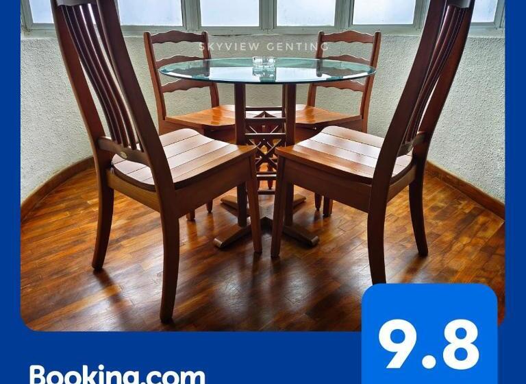 تختخواب و صبحانه 5 6 Pax Family Room Skyview Golden Hills, Genting Highlands