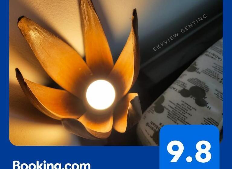 مبيت وإفطار 5 6 Pax Family Room Skyview Golden Hills, Genting Highlands