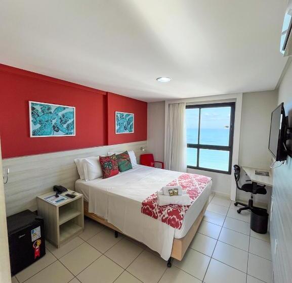 בית מלון כפרי Ponta Negra Flats Confort Accommodations Vista Para O Mar