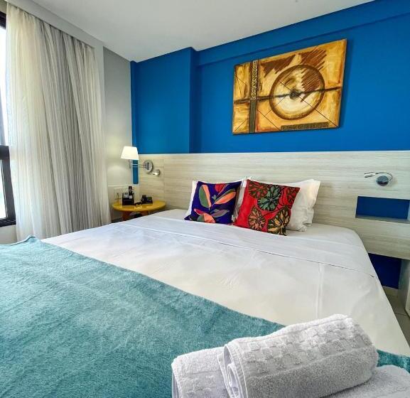 בית מלון כפרי Ponta Negra Flats Confort Accommodations Vista Para O Mar