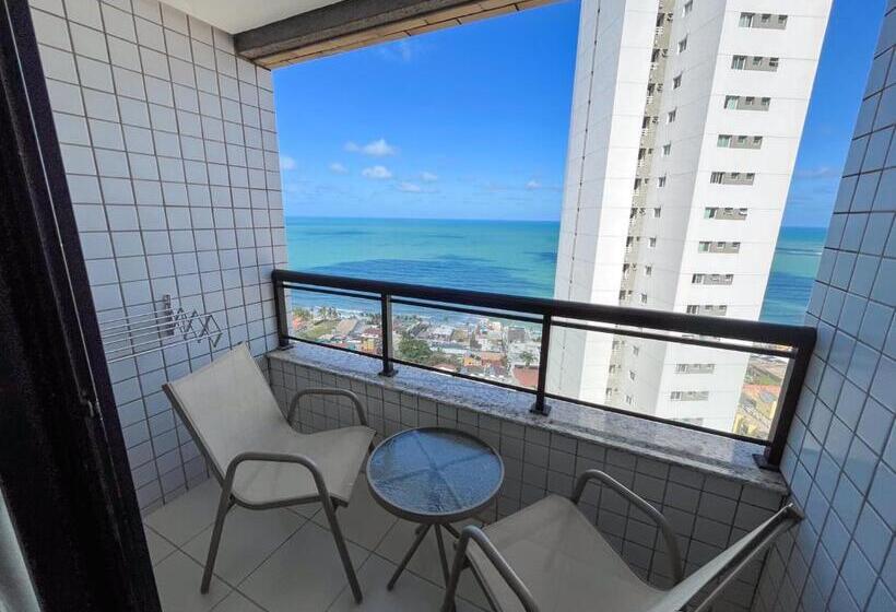 בית מלון כפרי Ponta Negra Flats Confort Accommodations Vista Para O Mar