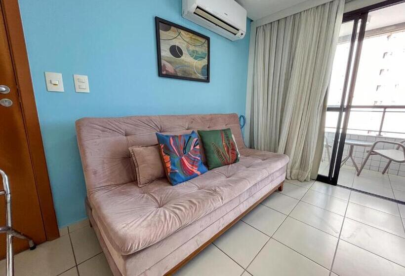 בית מלון כפרי Ponta Negra Flats Confort Accommodations Vista Para O Mar