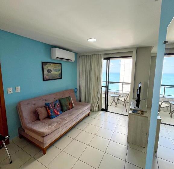 בית מלון כפרי Ponta Negra Flats Confort Accommodations Vista Para O Mar