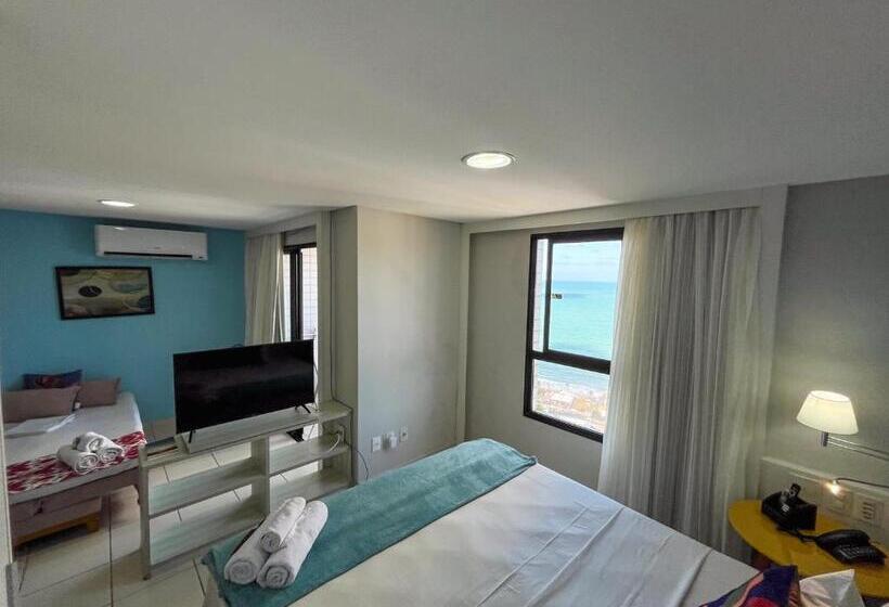 בית מלון כפרי Ponta Negra Flats Confort Accommodations Vista Para O Mar