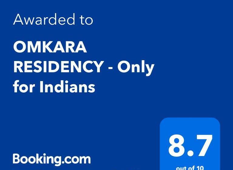 호텔 Omkara Residency Only For Indians