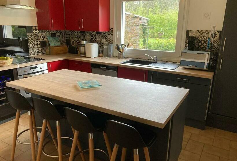 مبيت وإفطار Chambre D Hôtes De Kermoal