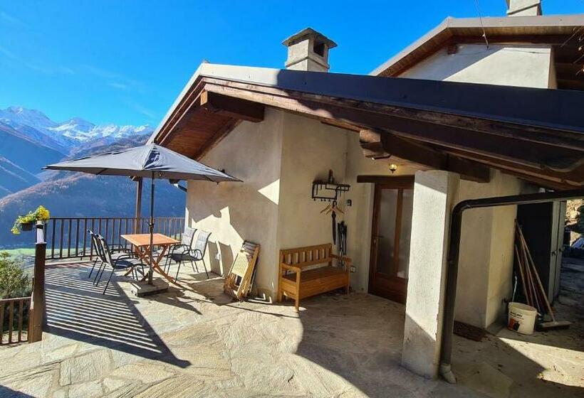 פנסיון Independent Chalet With Breathtaking View