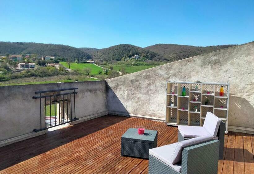 مبيت وإفطار Chambre D Hôtes La Terrasse De Sabatas
