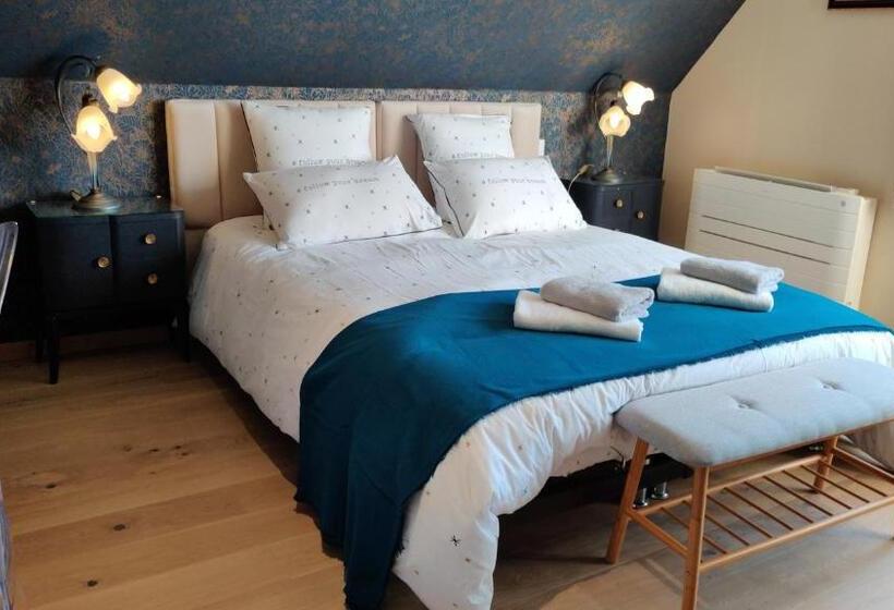 مبيت وإفطار Les Coquelicots   Chambre Marie