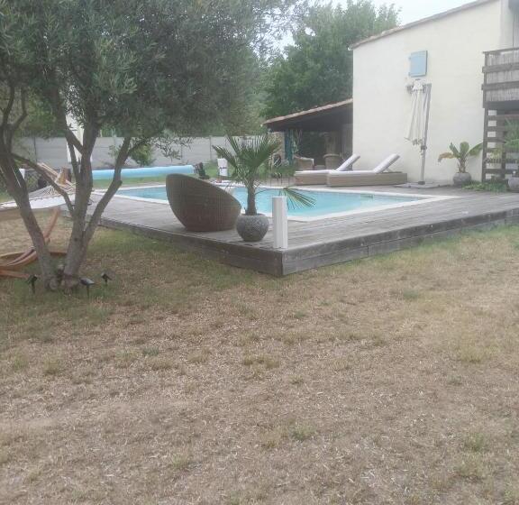 مبيت وإفطار La Chouette Villa ,chambre De 20m2 Totalement Indépendante Avec Terrasse