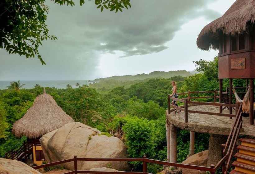 בית מלון כפרי Ecohabs Tequendama   Parque Tayrona