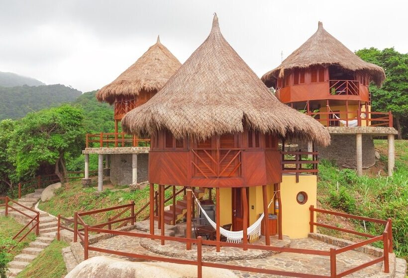 בית מלון כפרי Ecohabs Tequendama   Parque Tayrona