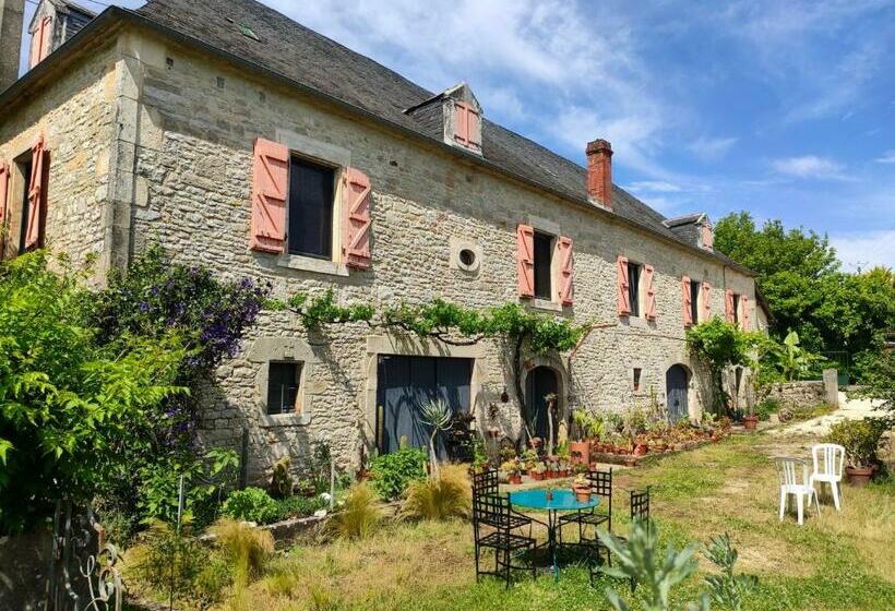 ベッドアンドブレックファースト Le Cactus Orange Chambre D Hôte Entrée Indépendante