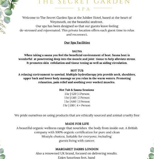 The Jubilee Hotel West  With Spa Facilities