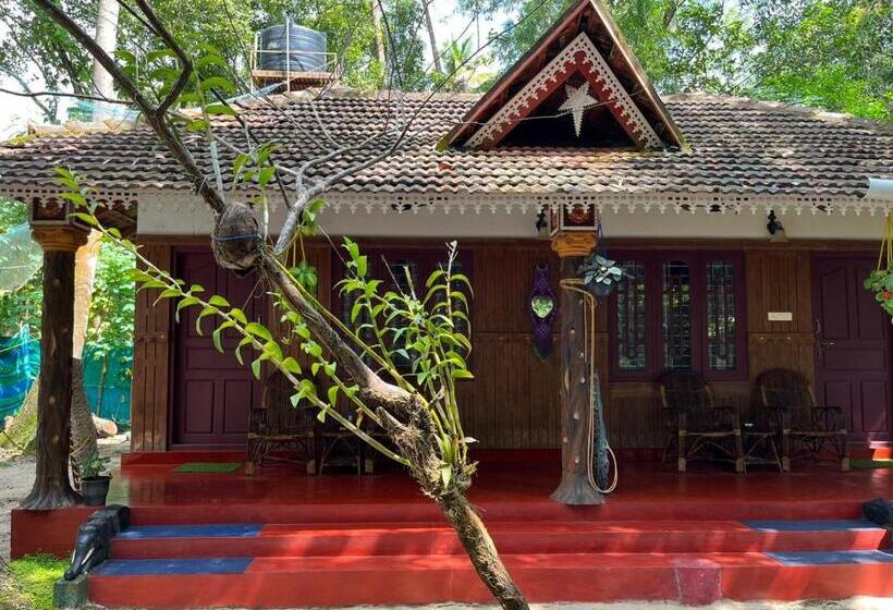 住宿加早餐 Kerala Cottage Marari Beach House