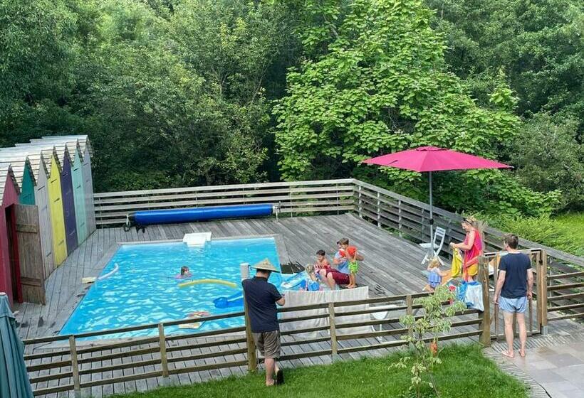 مبيت وإفطار Les Cabanons