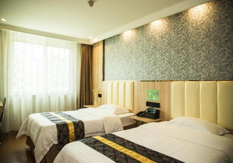호텔 Greentree Inn Jinhua Railway Station Express