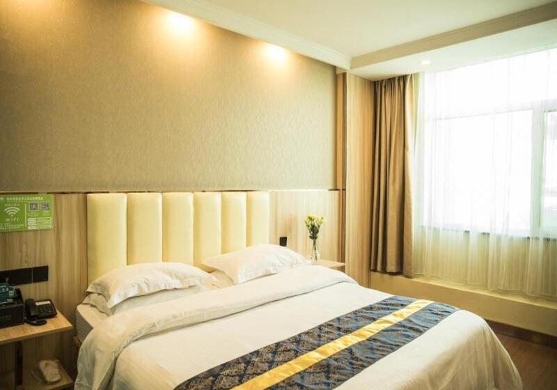 호텔 Greentree Inn Jinhua Railway Station Express