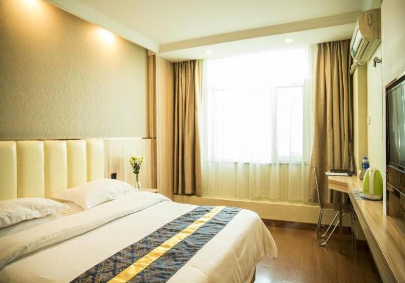호텔 Greentree Inn Jinhua Railway Station Express