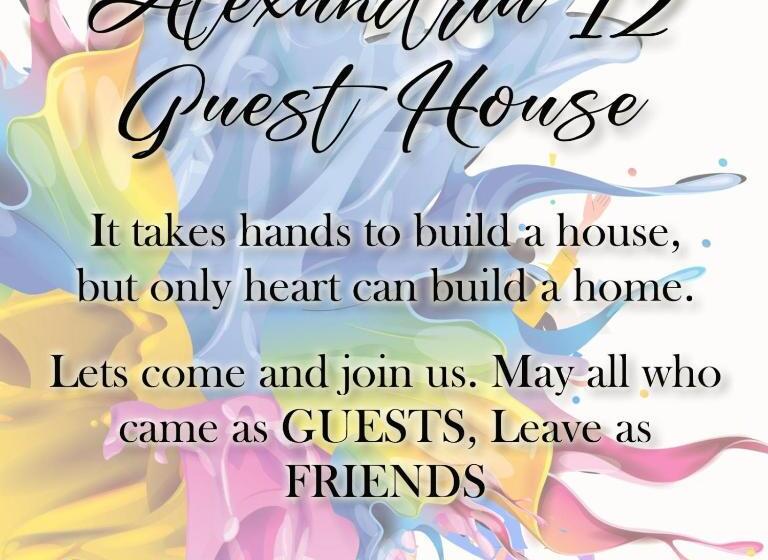 פנסיון Alexandria12 Guest House