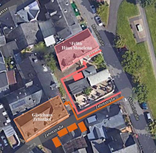 ベッドアンドブレックファースト Gästehaus Weingut Schier Im Historischen Zehnthof