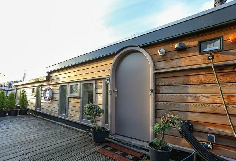 مبيت وإفطار Houseboat Next To Amstel