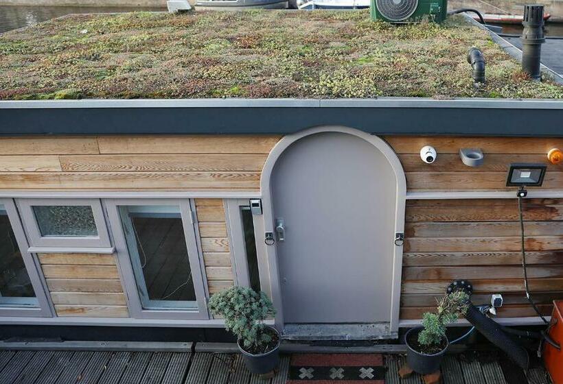 مبيت وإفطار Houseboat Next To Amstel