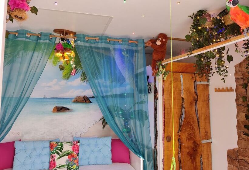 ベッドアンドブレックファースト Wonder Room Paraiso Magico Habitacion