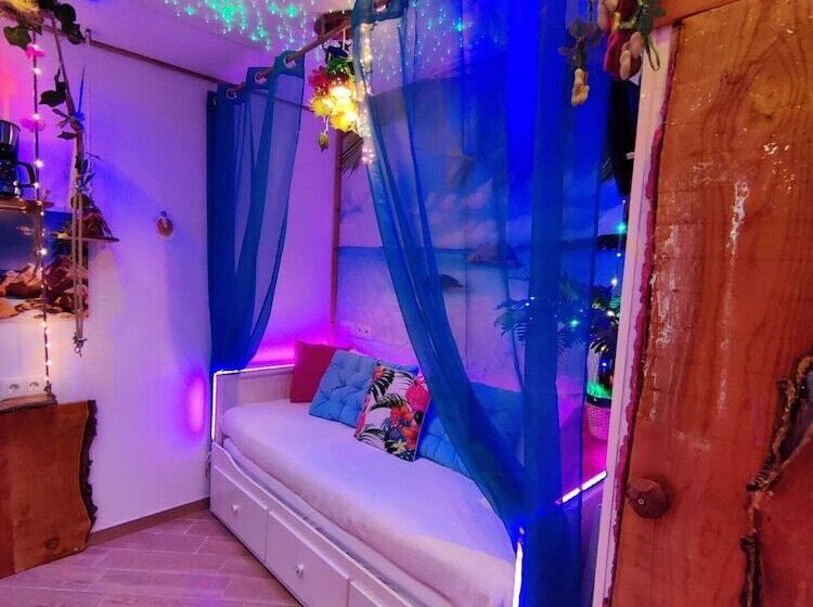 ベッドアンドブレックファースト Wonder Room Paraiso Magico Habitacion