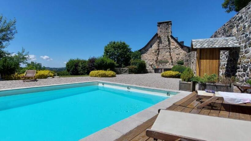 住宿加早餐  Le Mas De Rigoulac Chambre Bulle Spa Sur Réservation