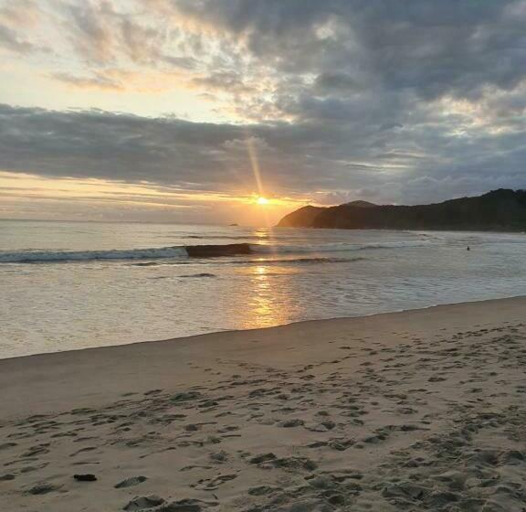 بنسيون Casa No Litoral Flats Na Barra Do Una