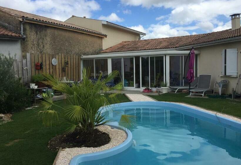 مبيت وإفطار Chambre Du Merle