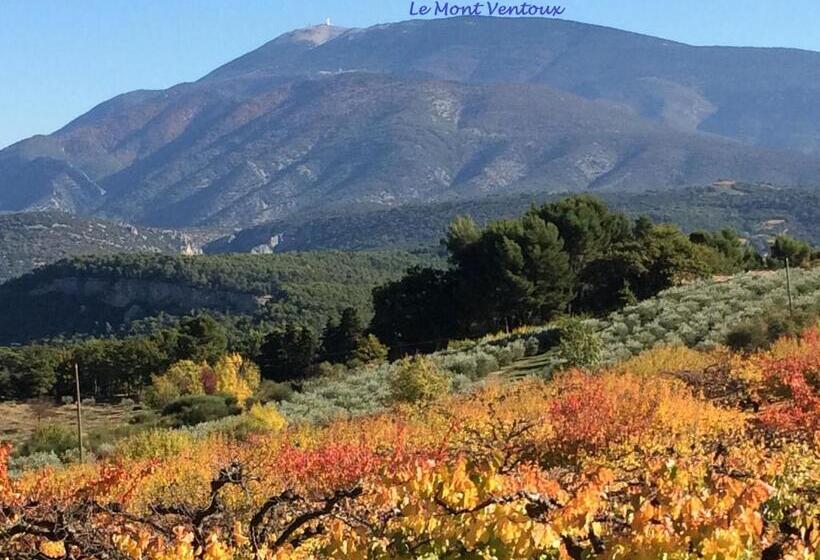 مبيت وإفطار Le Nid Au Pied Du Mont Ventoux