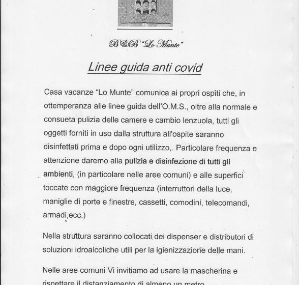 بنسيون Casa Vacanze Lo Munte