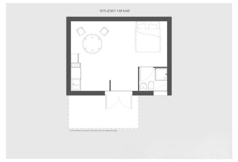 ベッドアンドブレックファースト La Tour
