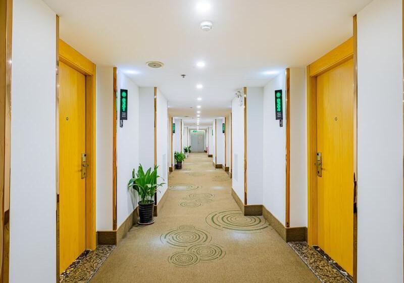 호텔 Greentree Inn Shanghai Jingan Railway Station Xinzha Road Business