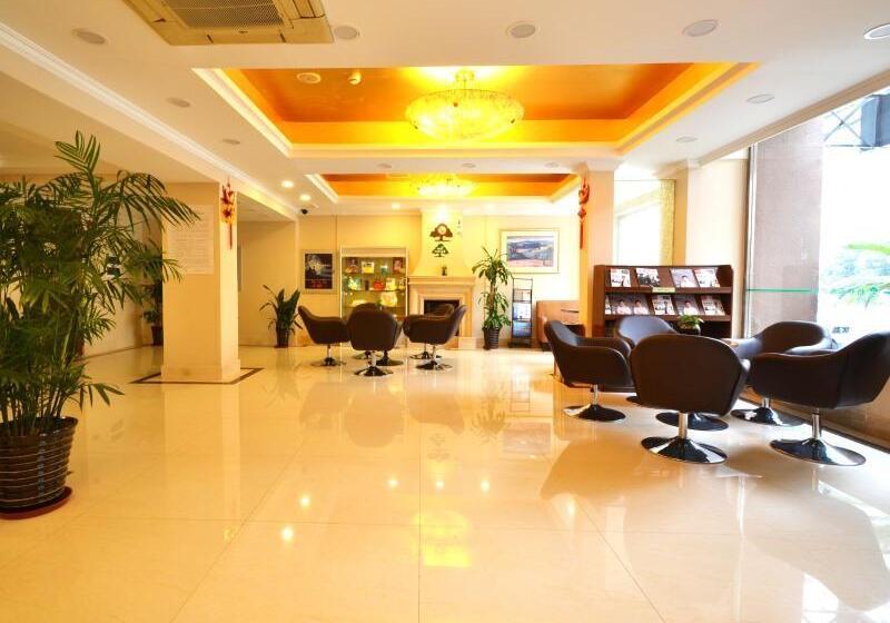호텔 Greentree Inn Shanghai Jingan Railway Station Xinzha Road Business