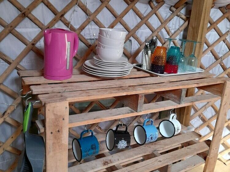 Hawthorn Yurt Award Winning Wych Elm Glamping