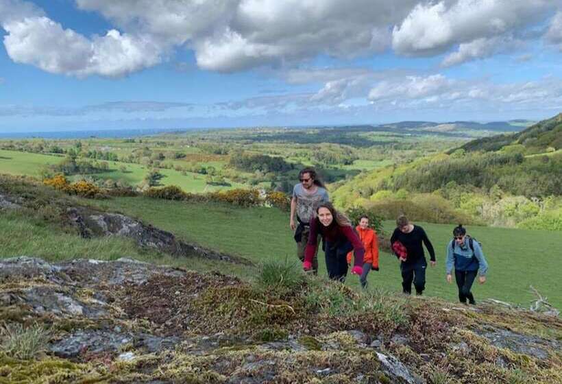 酒店 4 Large Bell Tents & Remote Wood Cabin   Sleeps 16