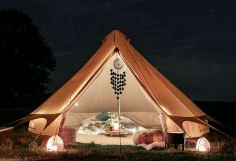 5 Meter Bell Tent  Up To 5 Persons Glamping