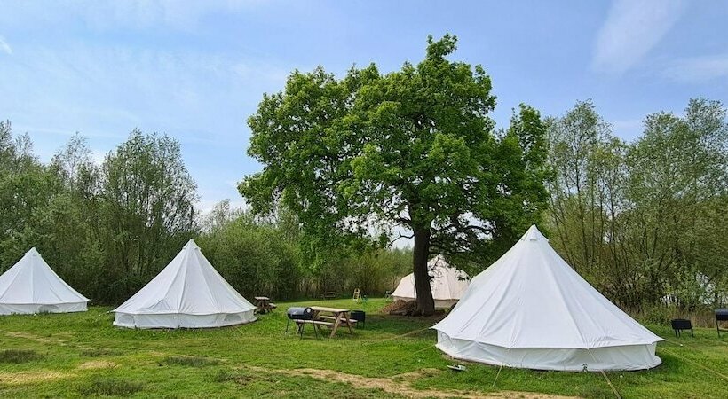 5 Meter Bell Tent  Up To 5 Persons Glamping