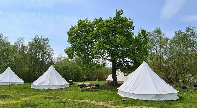 فندق 4 Meter Bell Tent  Up To 4 Persons Glamping