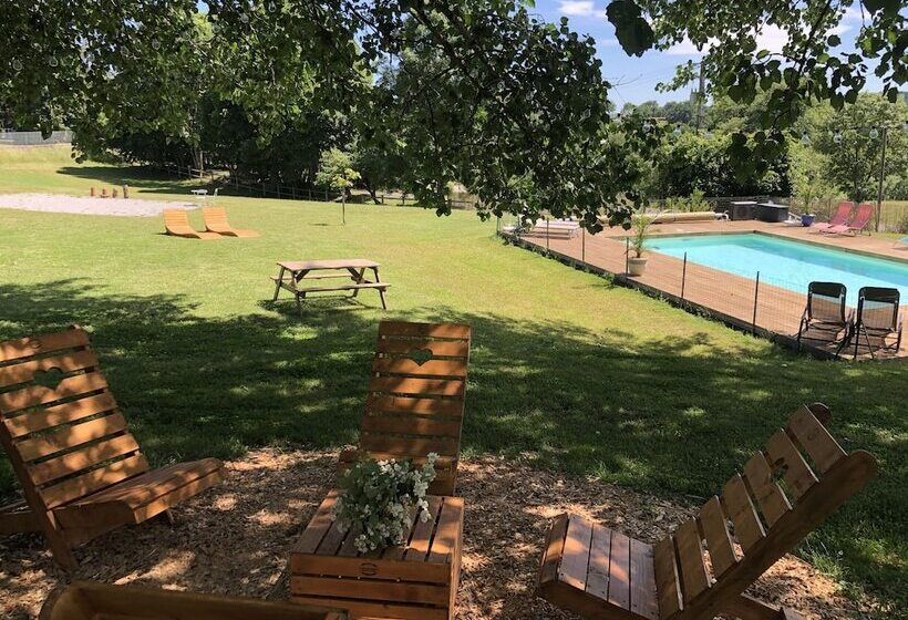 بنسيون Maison D Hôtes Ourdeaux Et Gîte Chez Rouchon