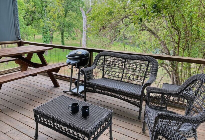 14 Son S Geronimo   Birdhouse Cabin